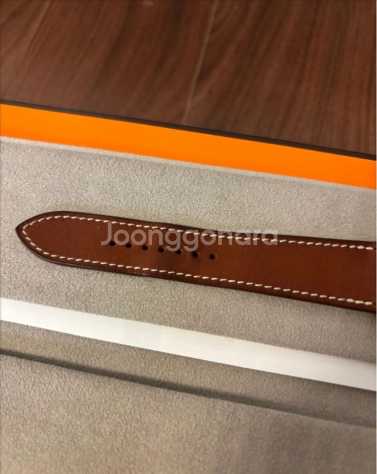 애플워치 40mm 에르메스 가죽 스트랩--2