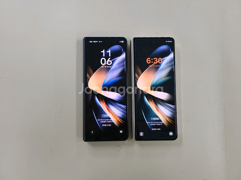 갤럭시폴드4 256G 512G 밧데리100프로 무찍힘--1