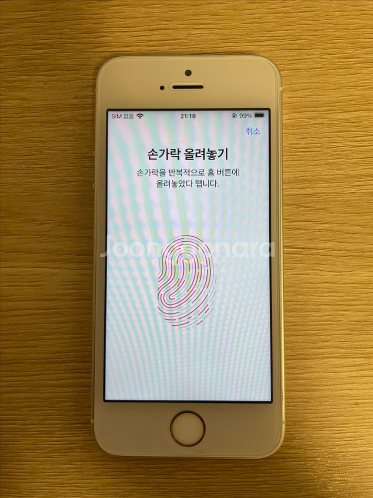 아이폰 se1 은색 32기가 배터리100%--3