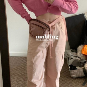 마블링 mabling 파라슈트 팬츠