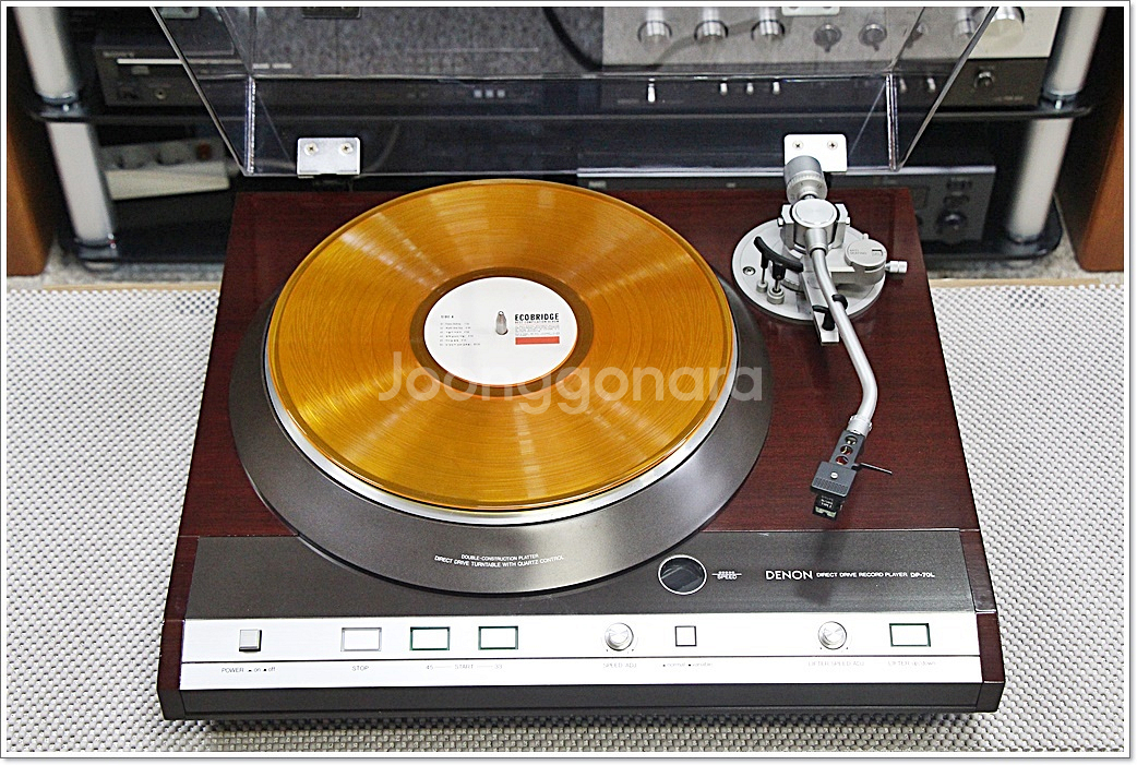 데논 명기 고급형 반자동 다이렉트 턴테이블 DP-70L--0
