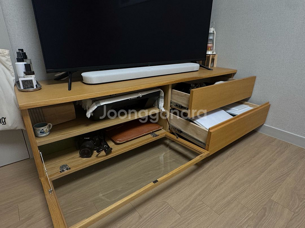 무인양품 tv장--1