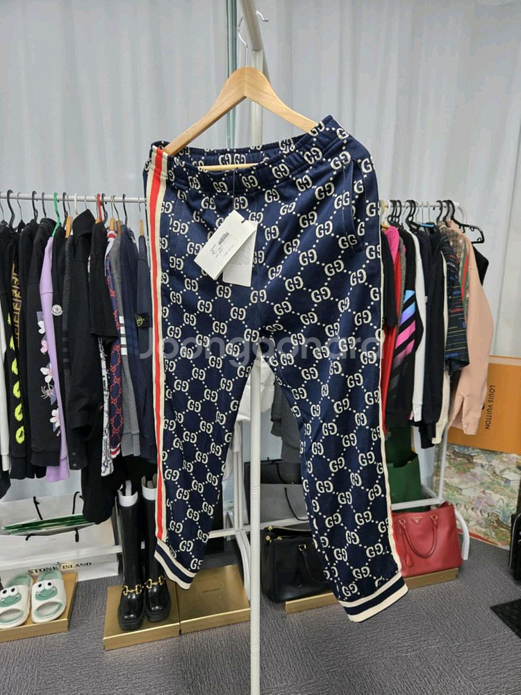 [A급컨디션]구찌 자가드 시그니처 조거팬츠--0