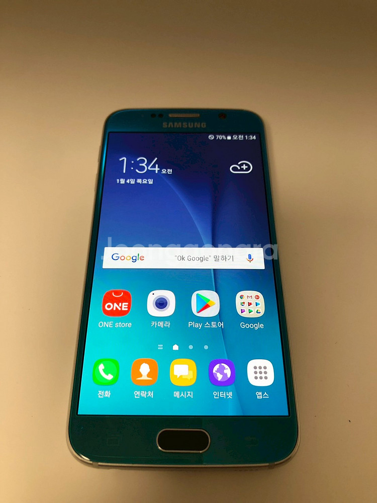 갤럭시 S6 토파즈블루 기기 판매(74221)--7
