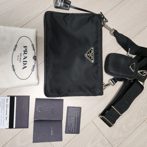 프라다 리에디션 데수토 더블집 크로스