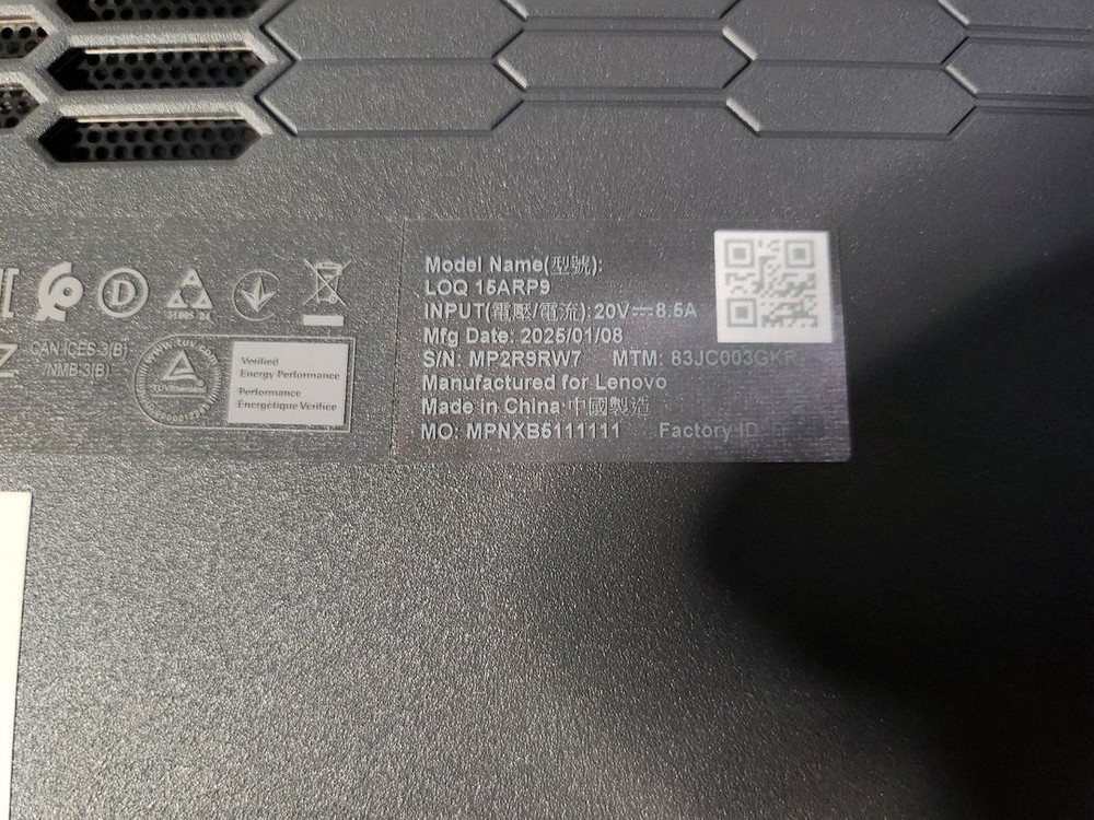 레노버 4060 게이밍 노트북--5