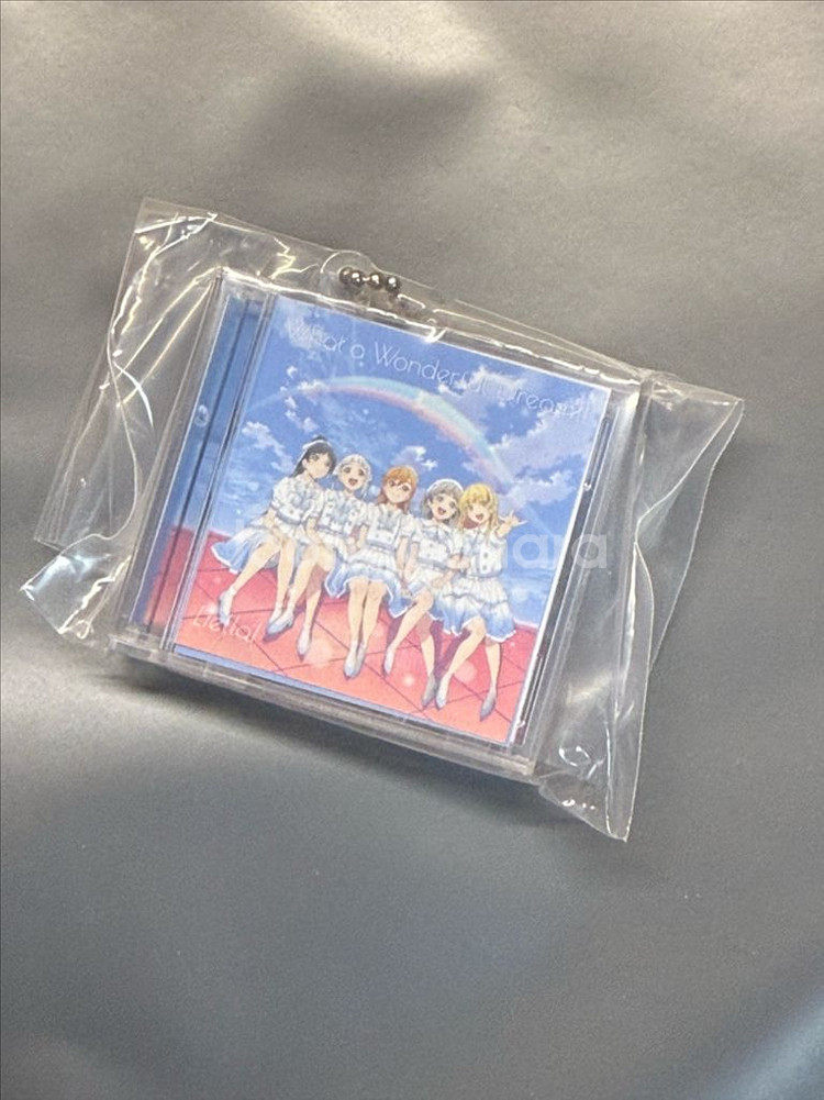 러브라이브 리엘라 슈퍼스타 cd 가챠 키링--0
