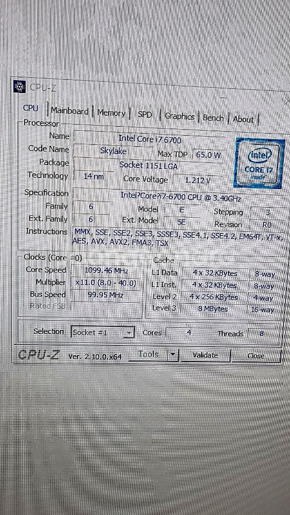 컴퓨터 본체(I7-6700/1070)+32인치 모니터--2