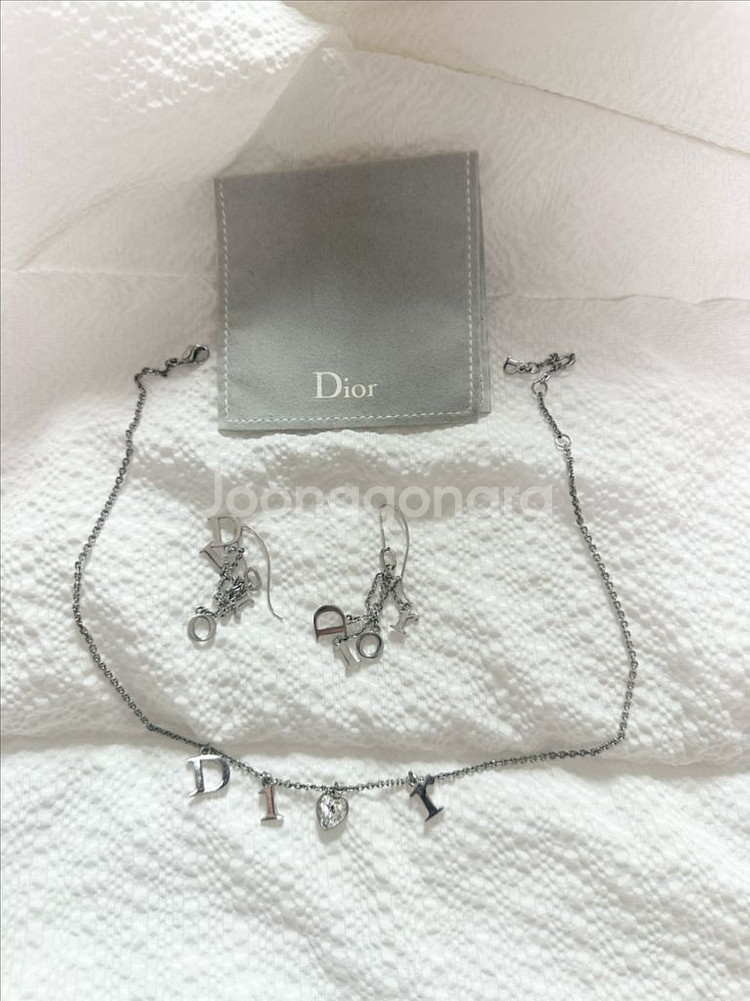 Dior 디올 정품 귀걸이, 목걸이 4종 판매--0