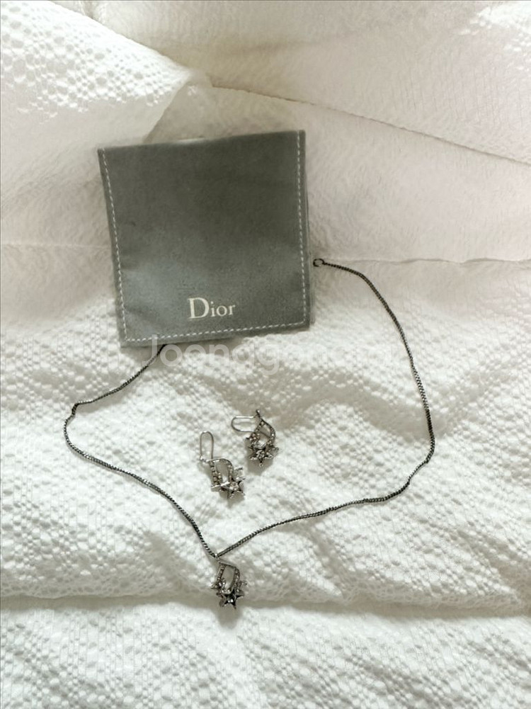 Dior 디올 정품 귀걸이, 목걸이 4종 판매--3
