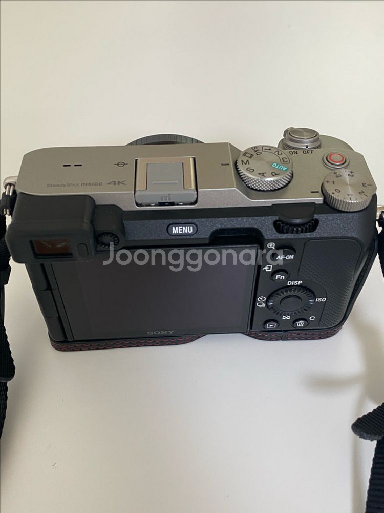 sony a7c 미러리스 카메라 실버 풀박스 초민트급--2