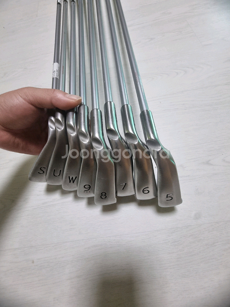 핑 g25 카본 경량스틸 아이언세트 팝니다--0