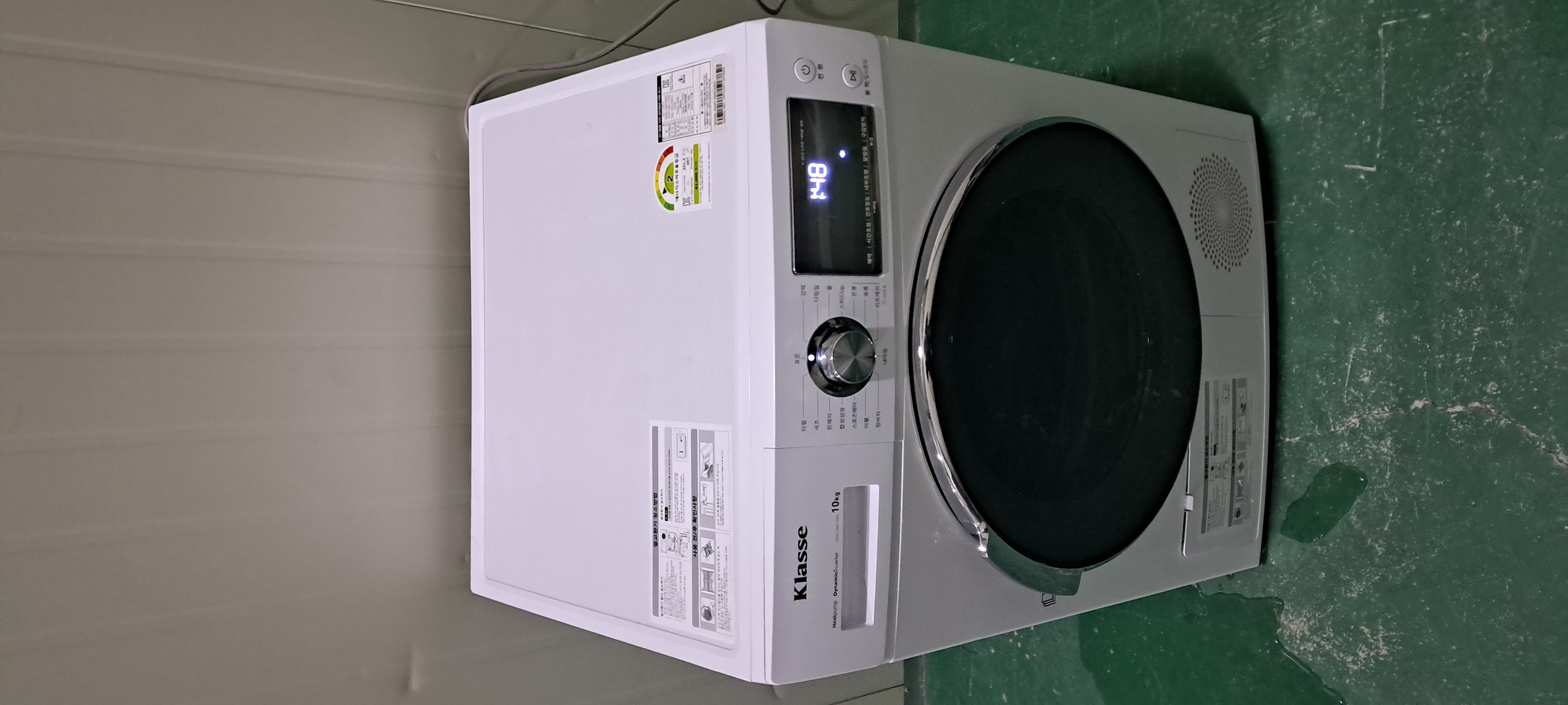 2606 클라쎄 10KG 전기건조기(화이트+히트펌프식)--3