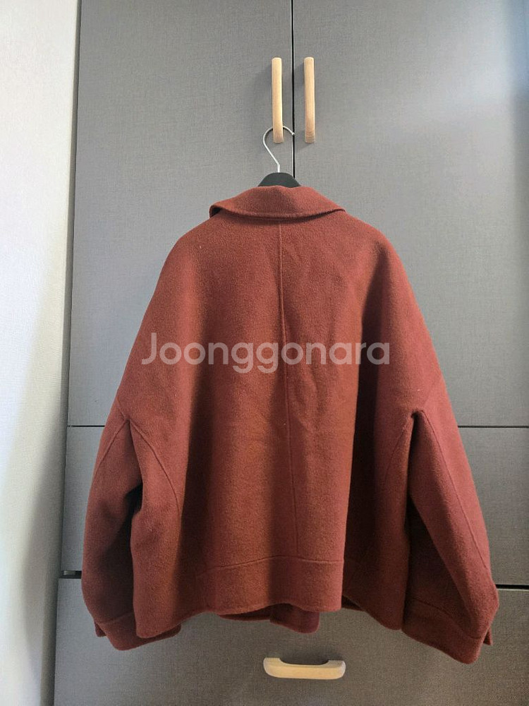 LIST 리스트 오버핏 싱글 핸드메이드 울 코트 재킷--1