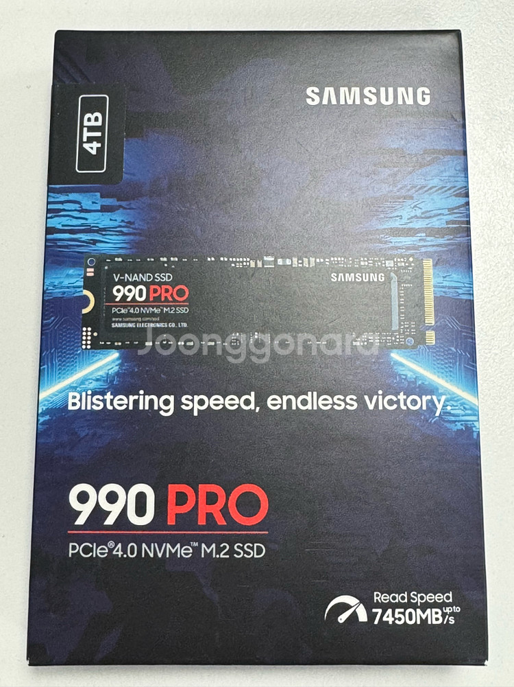 [미개봉] 삼성전자990PRO 4TB 정품--0