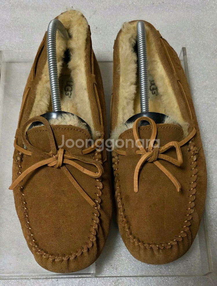 어그 방한화 양털가죽신발 로퍼 남성용 265~270--3