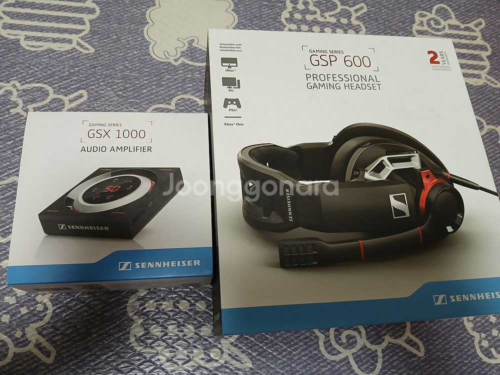 gsp600 게이밍 헤드셋+gsx1000 앰프--0