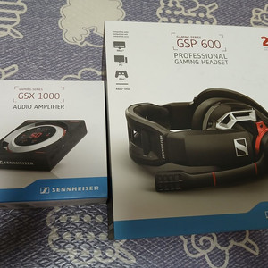 gsp600 게이밍 헤드셋+gsx1000 앰프