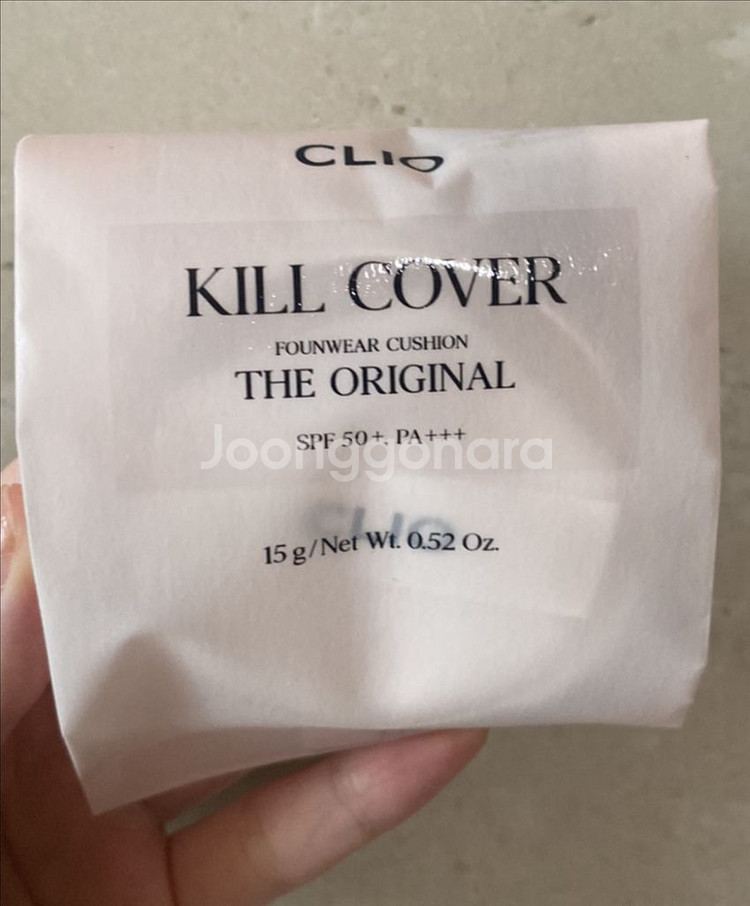 클리오 킬커버 파운웨어 쿠션 디 오리지널 19c 라이트--1