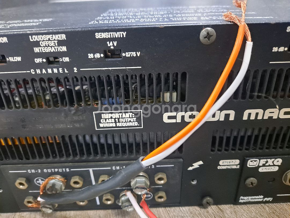 크라운앰프 5002VZ--4
