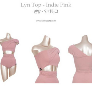 켈리스포츠 폴웨어 린탑 인디핑크S