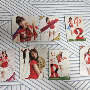 소녀시대 월드컵 포카 일괄 25장