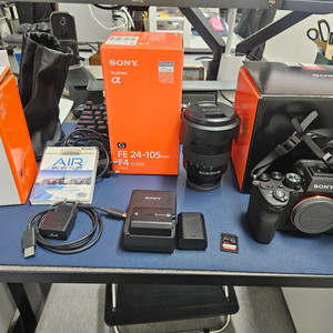 소니 정품A7M4 바디+FE 24-105mm F4 판매