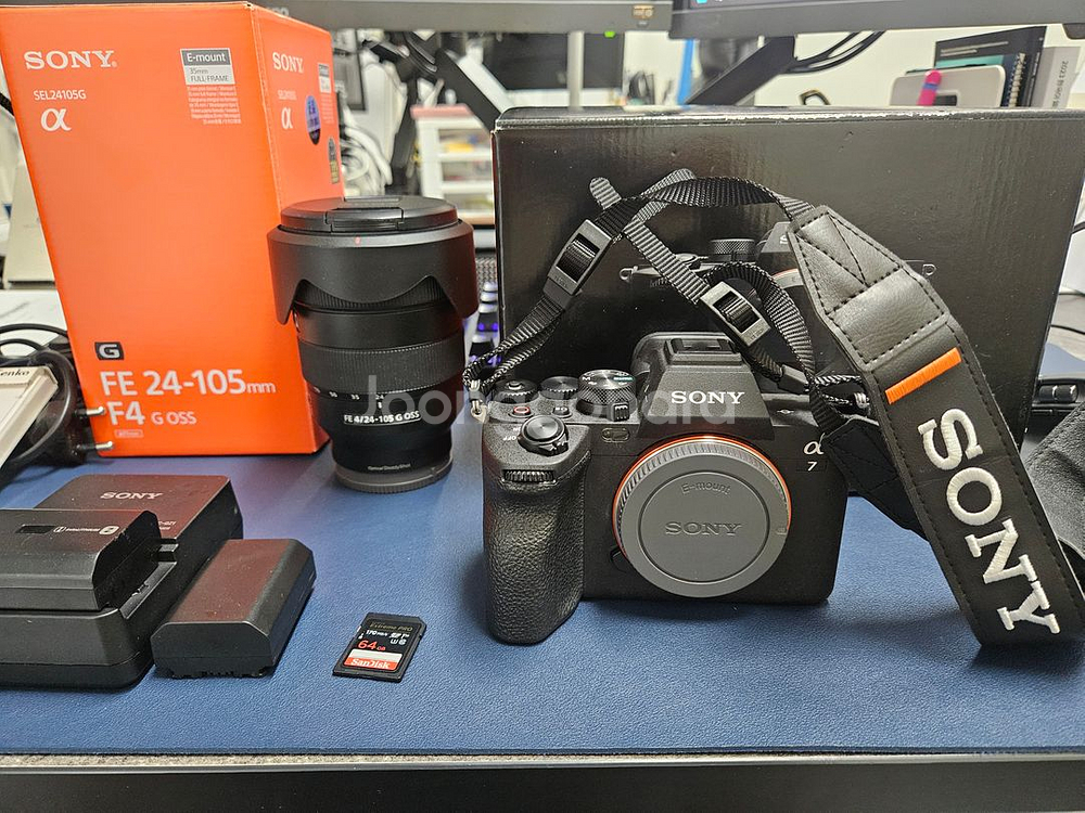 소니 정품A7M4 바디+FE 24-105mm F4 판매--1