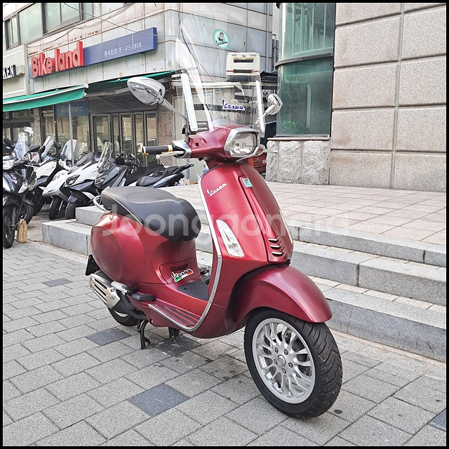 베스파 스프린터 125cc 18년식--2