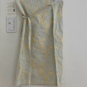 우물 자카드 레이어드 apron, 레이어드 앞치마