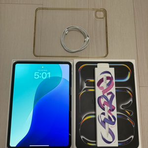아이패드프로11M4 256gb+애플펜슬 프로 무음카메라
