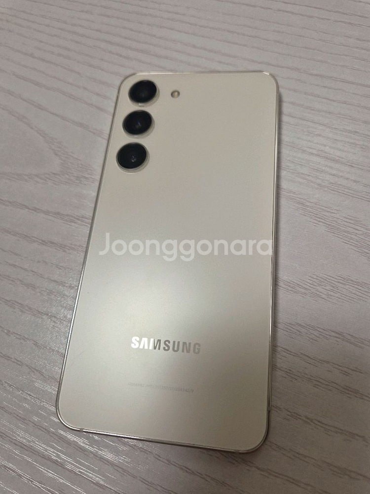 (개인)갤럭시s23 화이트 256GB--0