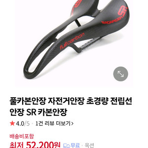 카본전립선 안장