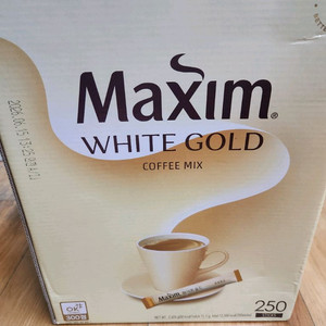 맥심 화이트골드 커피믹스 250개