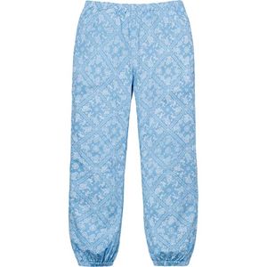 [M] 슈프림 18SS 반다나 트랙 팬츠 라이트 블루