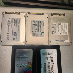 ssd<56>ssd 240g-250g 5개 일괄