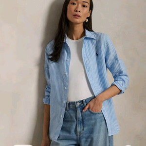 폴로 린넨 셔츠 새상품