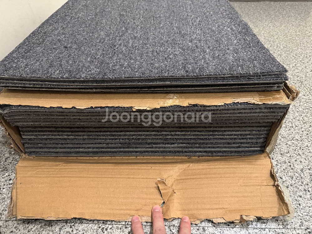 타일카페트 50*50cm 36장 카펫타일 새상품 판매(--1