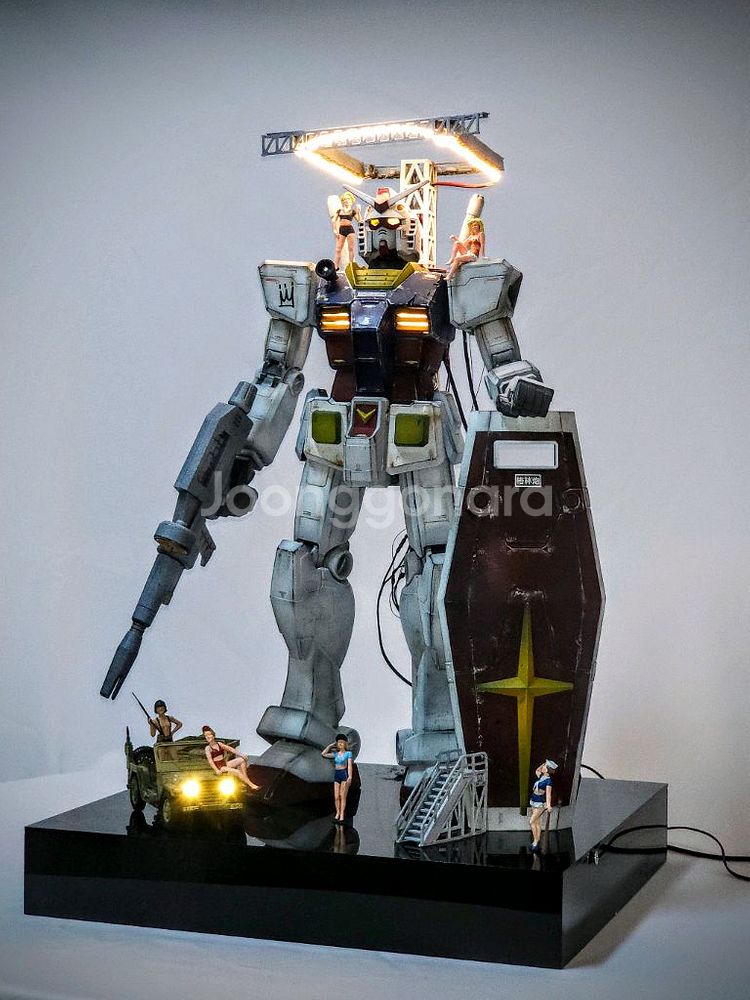 퍼스트건담RX78 디오라마--0