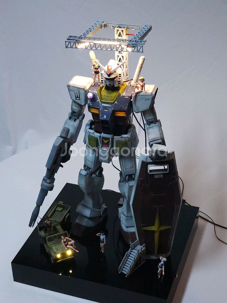 퍼스트건담RX78 디오라마--1