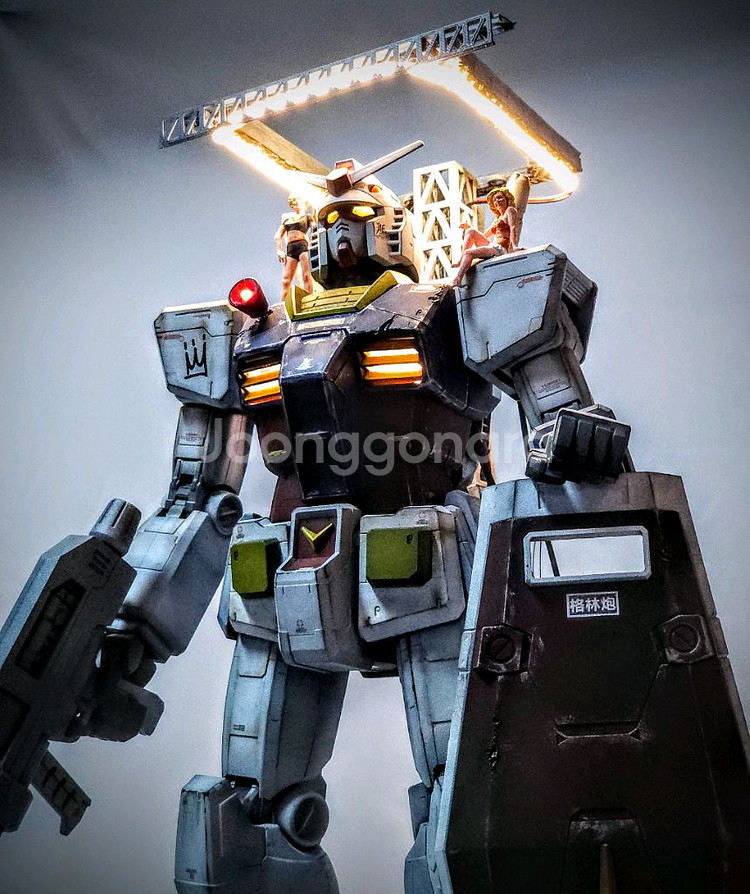 퍼스트건담RX78 디오라마--6