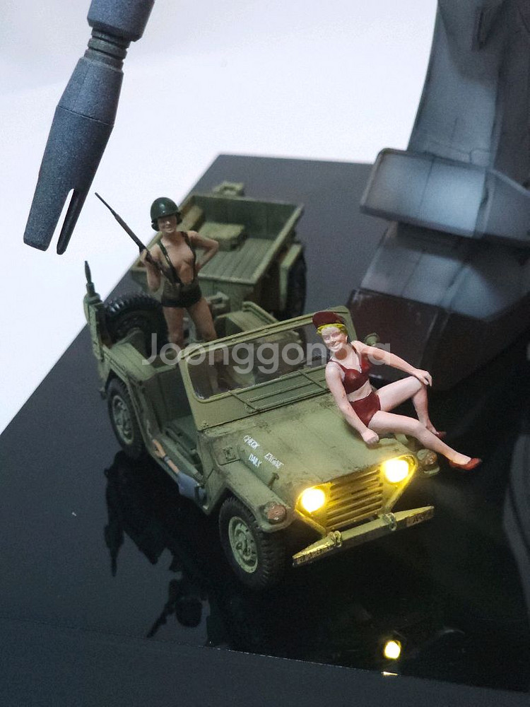 퍼스트건담RX78 디오라마--4