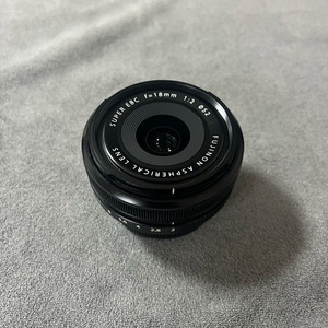 후지필름 XF18mm F2 R 렌즈