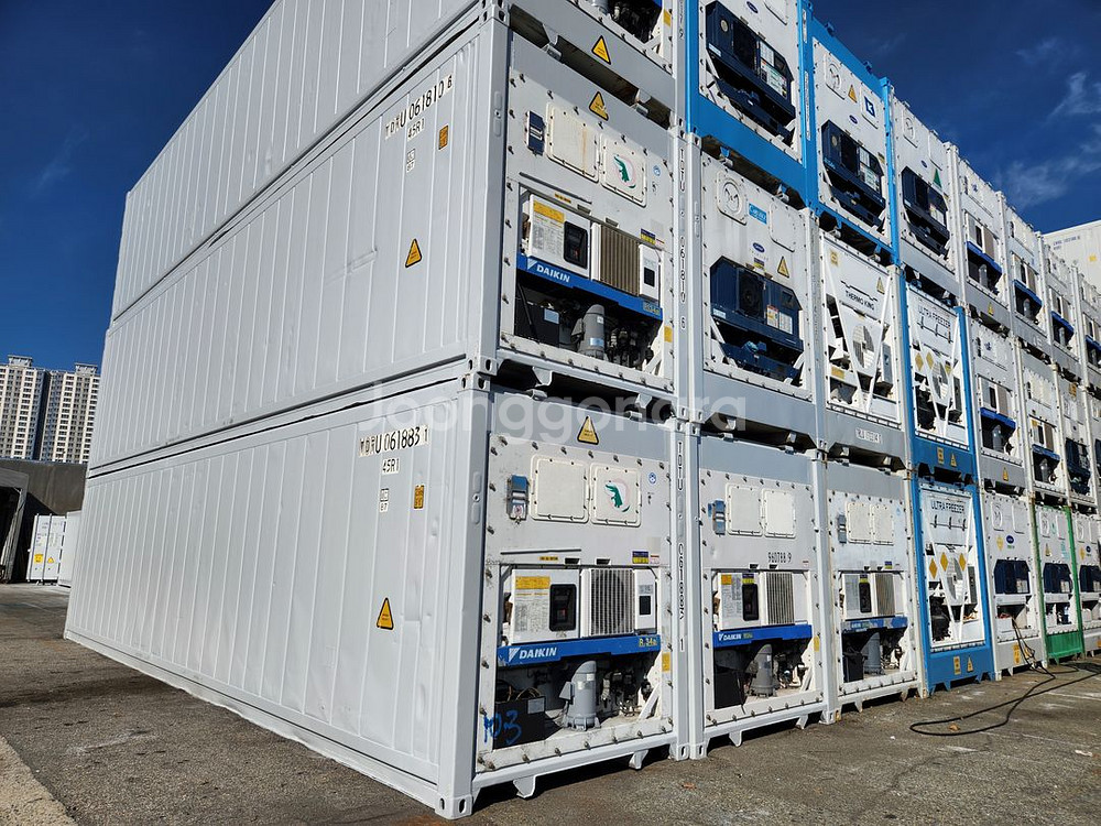 각종해운컨테이너, 냉동, 냉장, 일반 특수컨테이너 등--0