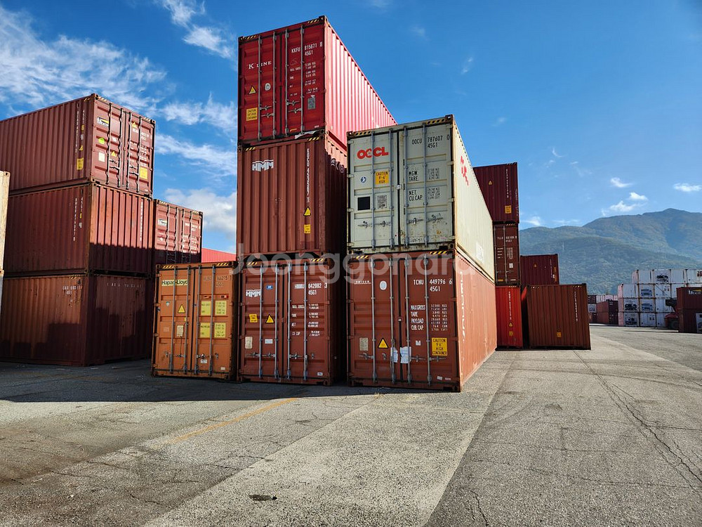 각종해운컨테이너, 냉동, 냉장, 일반 특수컨테이너 등--1