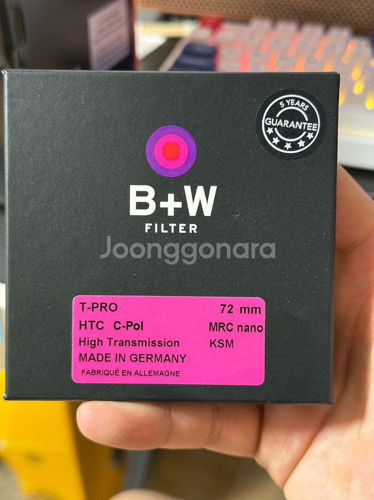 B+W T-PRO CPL 필터 72mm 오이금--1