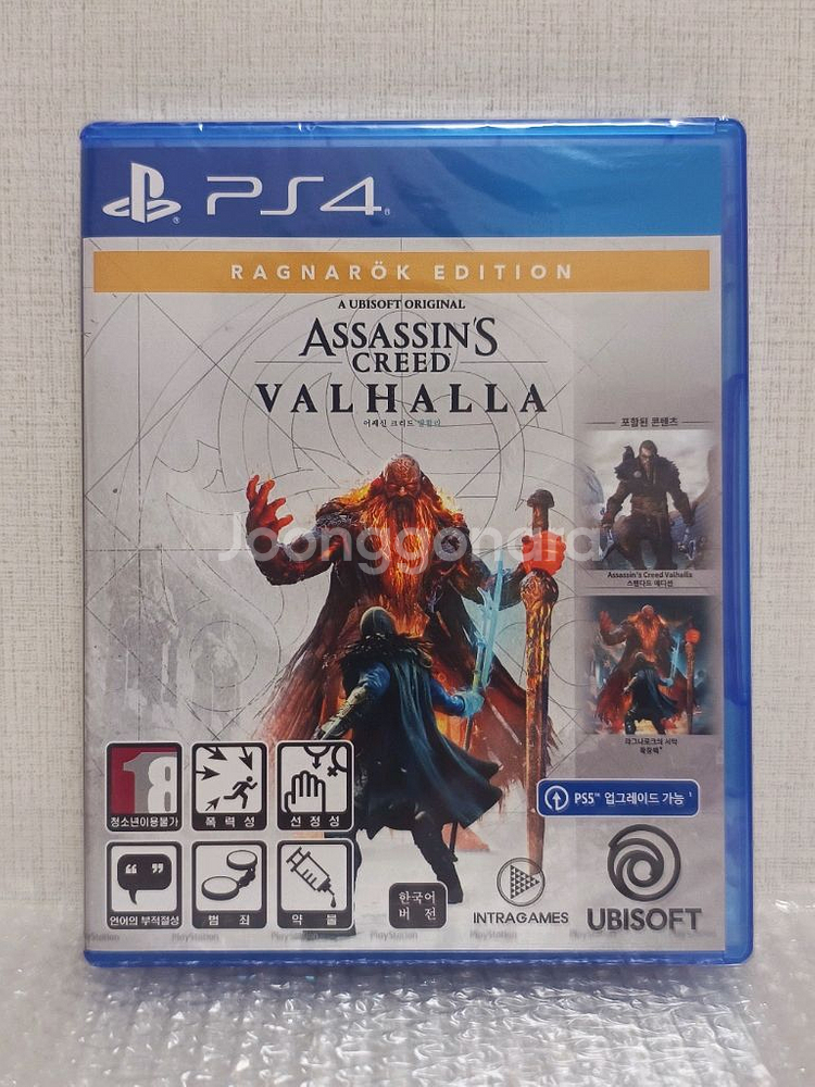 [PS4/PS5 밀봉] 어쌔신 크리드 발할라 라그나로크--0