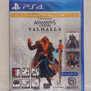 [PS4/PS5 밀봉] 어쌔신 크리드 발할라 라그나로크