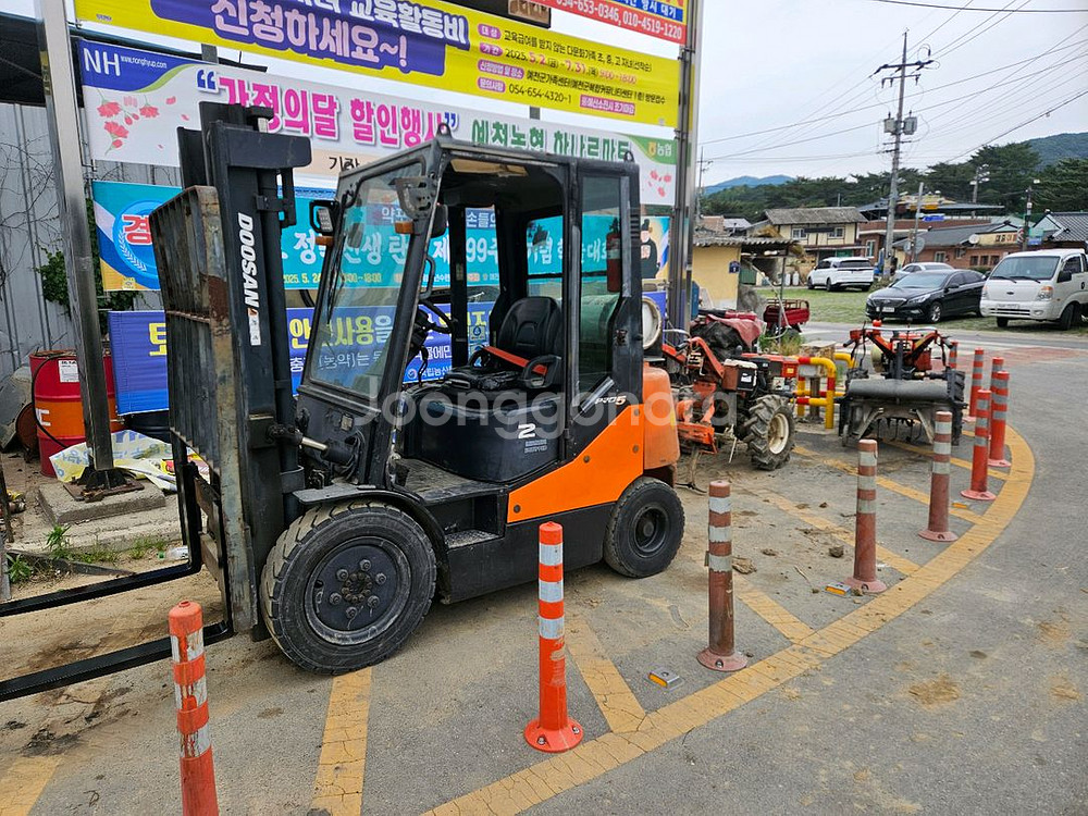 두산pro5 2톤 lpg 지게차--0