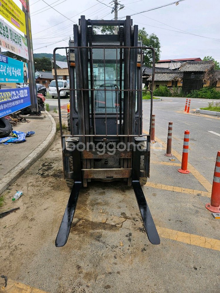 두산pro5 2톤 lpg 지게차--1